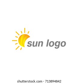 Sun Logo Template