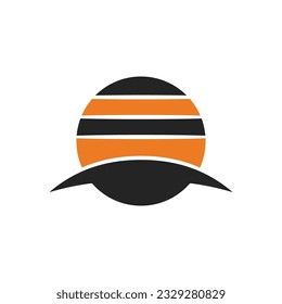 sun logo template. Icon Illustration Brand Identity. Isolated and flat illustration. Vector graphic