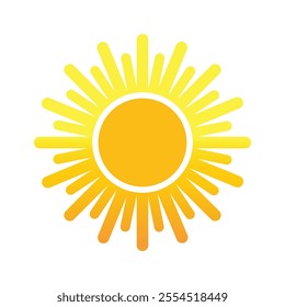 Sun Logo Template Icon Illustration Design 