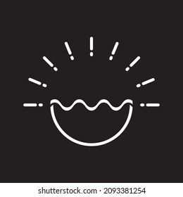 Sun logo template vector icon design