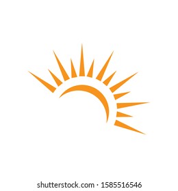 Sun Logo Template vector symbol nature