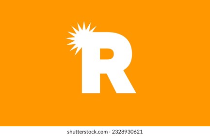 Sun Logo White Day Fresh Modern