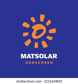 Sun logotype collection. Isolated abstract round shape logo set. Modern, simple flat vector illustration.