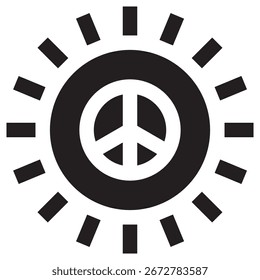 Sun Modern Vector Icon – Minimal Illustration Symbol Template for Web Mobile App UI Design