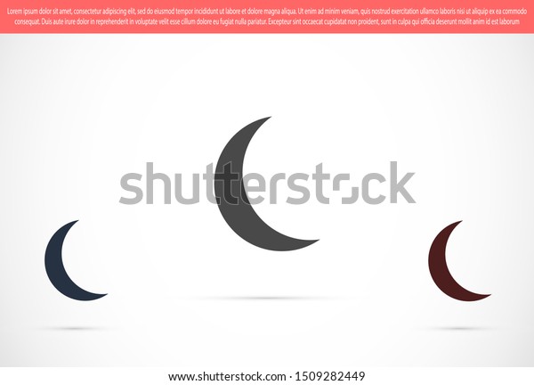 Sun and moon flat icon. Sign sun and\
moon. Vector logo for web design, mobile and infographics. Vector\
illustration eps10. Isolated on white\
background.\

