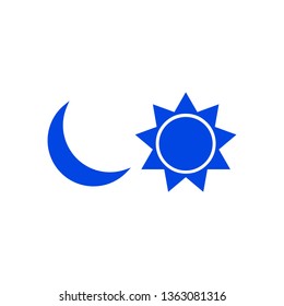 Sun and moon icon