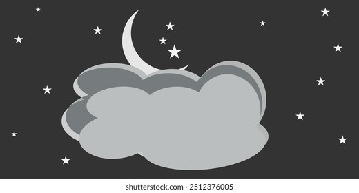 Sun moon icon illustration isolated vector sign symbol. silhouette icons. Morning and night. Day and night weather forecast symbol. design eps 10