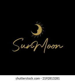 Sun and Moon logo idea