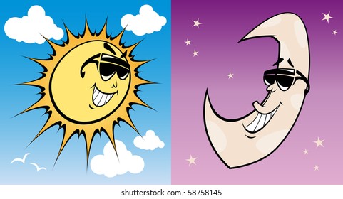 Sun and Moon, Now these characters do not come much cooler!