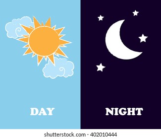 This Fourth Day Gods Creation On Stock Vector (Royalty Free) 2116535882