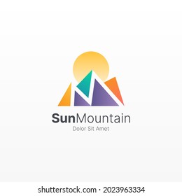 Logo für den Höhenpanorama-Farbverlauf der Sonne
