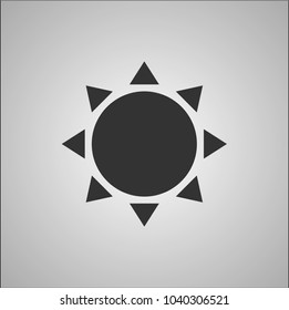 sun nature icon