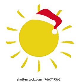 Sun in the New Year's Hat icon