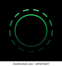 Sun nolan icon. Simple thin line, outline vector of Summer icons for ui and ux, website or mobile application