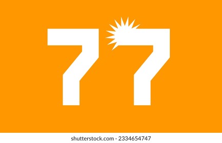 Sun Number Logo White Day Fresh Modern