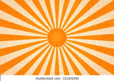 Sun on paper