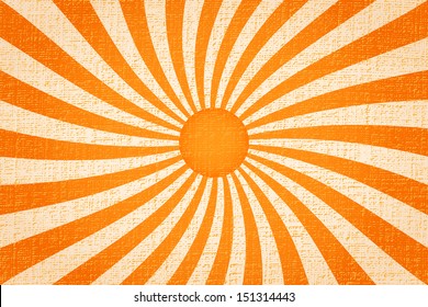 Sun on paper