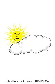 Sun Over Clouds