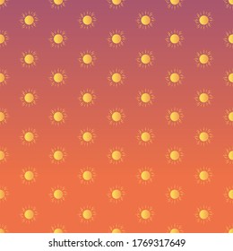 Sun Pattern. Can be used for wallpaper, pattern fills, textile, web page background, surface textures, Image for advertising booklets, banners.