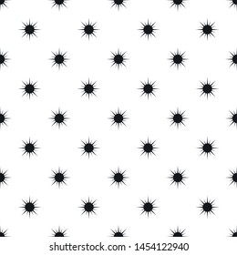 Sun pattern seamless vector repeat geometric for any web design