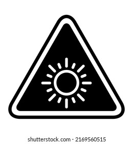 Sun protection factor icon, uv radiation block symbol, sun protect skin vector illustration .
