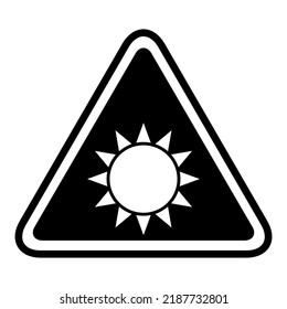 Sun protection factor icon, uv radiation block symbol, sun protect skin vector illustration .