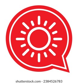 Sun protection factor icon, uv radiation block symbol, sun protect skin vector illustration .