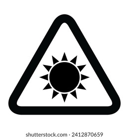 Sun protection factor icon, uv radiation block symbol, sun protect skin vector illustration .