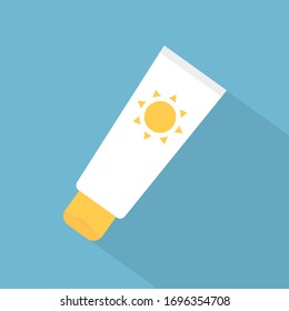 Sonnenschutzlotsensymbol - Vektorillustration