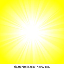 Sun / radiation vector background