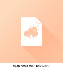 sun and rain icon
