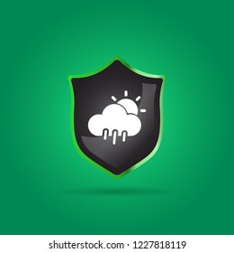 sun and rain icon