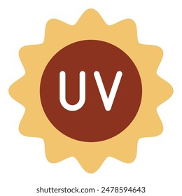 Sun Ray icon for web, app, infographic etc