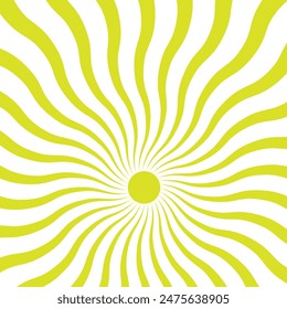 Sun ray retro background vector burst light. Sunrise or sunset retro design. Template sunlight starburst poster. Vector illustration. Eps file 80.