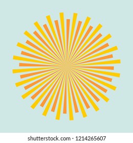 The Sun and its rays