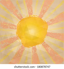 Sun with rays
