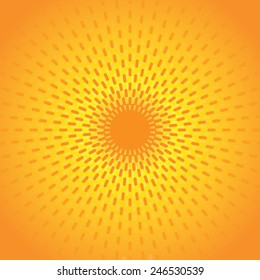 Sun rays - abstract background. vector illustration