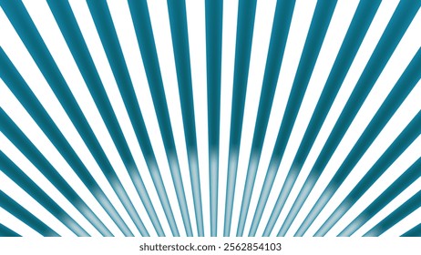 Sun rays background. Blue radiate sun beam, burst effect. Sunbeam light flash boom. Template poster sale