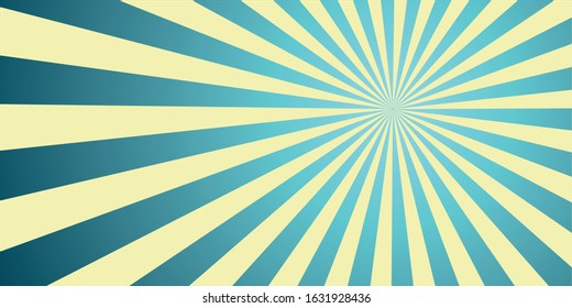 Sun rays background. Radiate sun beam burst effect. Vector illustration.