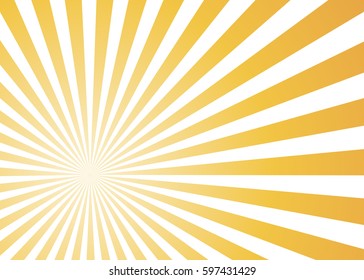 Sun rays background, vector illustration