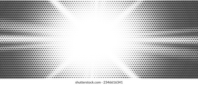 Sun rays halftone background. White and grey radial abstract comic pattern. Vector explosion abstract lines backdrop.