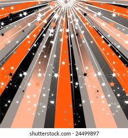 Sun rays modern abstract illustration vector design