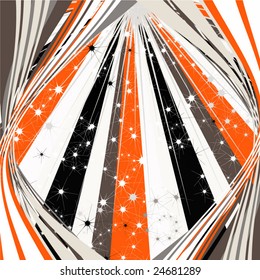 Sun rays modern abstract illustration vector design
