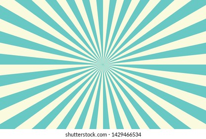 Sun rays. Retro sunburst background. Vector illustration.