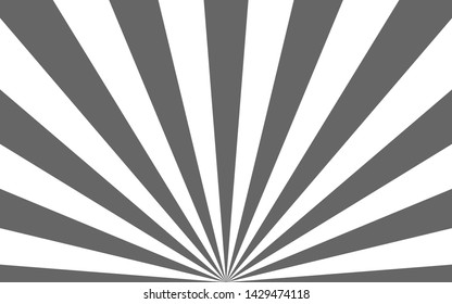 Sun rays. Retro sunburst background. Vector illustration.