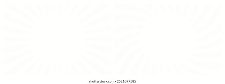 Sun rays retro vintage style off white gray background. Radial and swirl Sunburst pattern background. Rays backdrop. Summer banner vector illustration.
