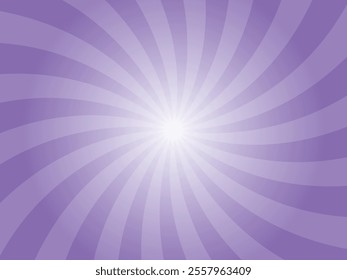 Sun rays retro vintage style purple blue background. Abstract swirl sunburst pattern background. Rays backdrop. Summer banner vector illustration.