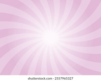 Sun rays retro vintage style lime violet background. Abstract swirl sunburst pattern background. Rays backdrop. Summer banner vector illustration.