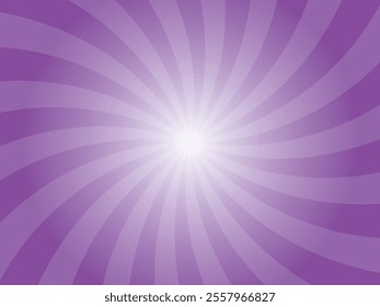 Sun rays retro vintage style dark orchid background. Abstract swirl sunburst pattern background. Rays backdrop. Summer banner vector illustration.