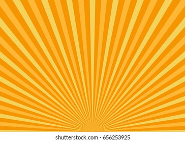 Sun rays. Shiny sun background